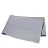Matouk Milano Hemstitch Flat Sheet, King In Gray