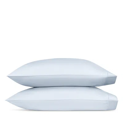 Matouk Milano Hemstitch King Pillowcase, Pair In Blue