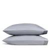 Matouk Milano Hemstitch King Pillowcase, Pair In Gray