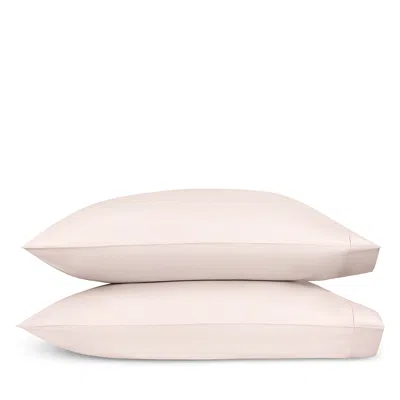 Matouk Milano Hemstitch Standard Pillowcase, Pair In Pink