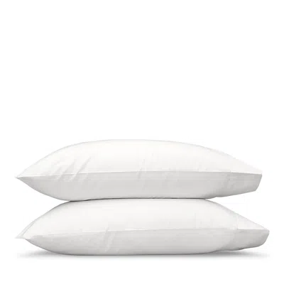 Matouk Milano Hemstitch Standard Pillowcase, Pair In White