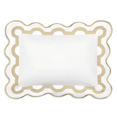 Matouk Mirasol Boudoir Sham In Champagne Beige