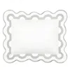 Matouk Mirasol Boudoir Sham In Silver