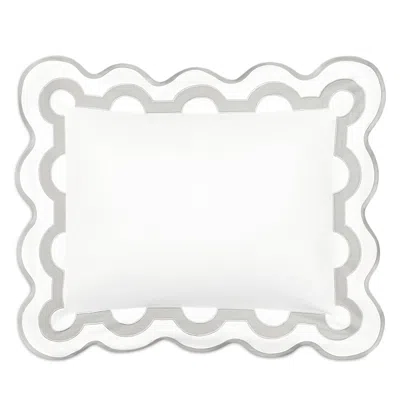 Matouk Mirasol Boudoir Sham In Silver