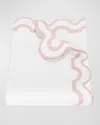 Matouk Mirasol Matelasse Coverlet, Full-queen In Pink