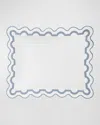 Matouk Mirasol Matelasse King Sham In Hazy Blue