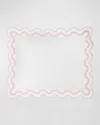 Matouk Mirasol Matelasse Standard Sham In Pink