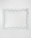 Matouk Mirasol Matelasse Standard Sham In Pool