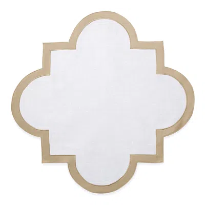 Matouk Mirasol Placemat 18 X 18, Set Of 4 In Champagne