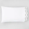 Matouk Mirasol Standard Pillowcase, Pair In Gray