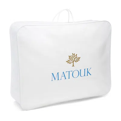 Matouk Montreux All Season Down Comforter, Queen In Red