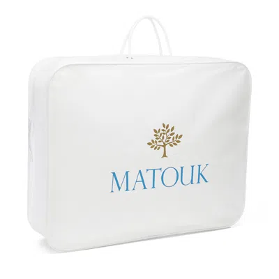 Matouk Montreux Firm 600 Fill Power Down 280 Thread Count Pillow In White