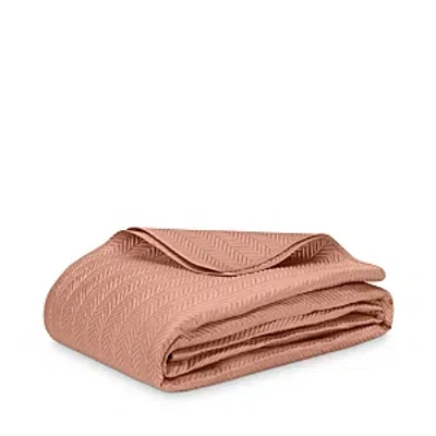 Matouk Netto Coverlet, King In Pink