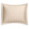Matouk Netto Quilted Boudoir Sham In Dune