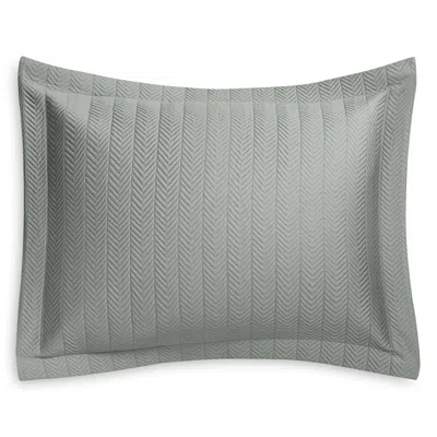 Matouk Netto King Sham In Celadon