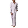 Matouk Nocturne Egyptian Cotton Pajama Set In White