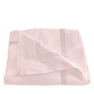 Matouk Nocturne Hemstitch Duvet Cover, Full/queen In Pink