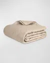 Matouk Nocturne King Quilt In Khaki