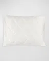 Matouk Nocturne Quilt Boudoir Sham In Bone