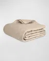 Matouk Nocturne Sateen Quilt, Full/queen In Khaki