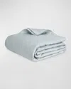 Matouk Nocturne Sateen Quilt, Full/queen In Pool