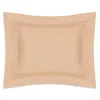 Matouk Nocturne Sateen Boudoir Sham In Brown