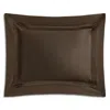 Matouk Nocturne Sateen Boudoir Sham In Brown