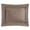 Matouk Nocturne Sateen Boudoir Sham In Brown