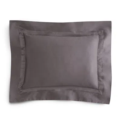 Matouk Nocturne Boudoir Sham In Charcoal