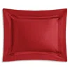 Matouk Nocturne Sateen Boudoir Sham In Red