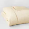 Matouk Nocturne Sateen Duvet Cover, Full/queen In Neutral