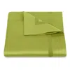 Matouk Nocturne Sateen Duvet Cover, Full/queen In Green