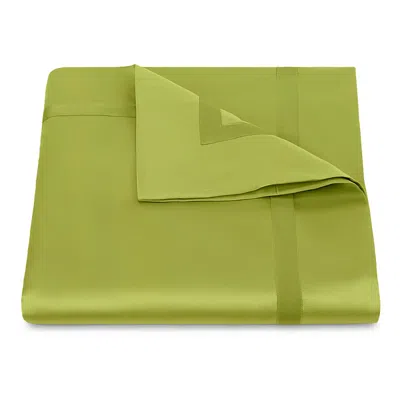 Matouk Nocturne Sateen Duvet Cover, Full/queen In Green