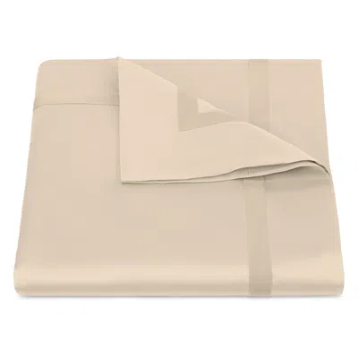 Matouk Nocturne Sateen Duvet Cover, Full/queen In Neutral