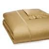 Matouk Nocturne Sateen Duvet Cover, King In Bronze