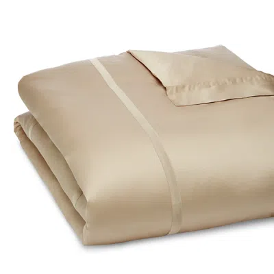 Matouk Nocturne Sateen Duvet Cover, King In Khaki