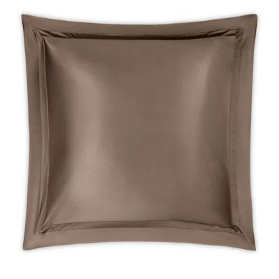 Matouk Nocturne Sateen Euro Sham In Mocha