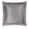 Matouk Nocturne Sateen Euro Sham In Platinum