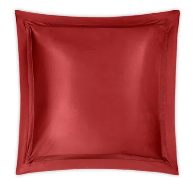 Matouk Nocturne Duvet & Sham Collection In Scarlet
