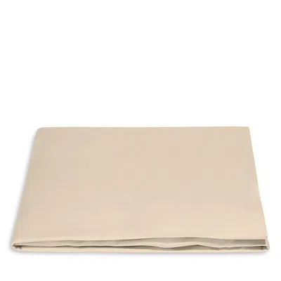 Matouk Nocturne Sateen Fitted Sheet, California King In Brown