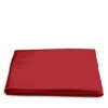 Matouk Nocturne Sateen Fitted Sheet, California King In Scarlet