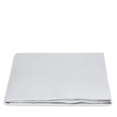 Matouk Nocturne Sateen Fitted Sheet, King In Gray