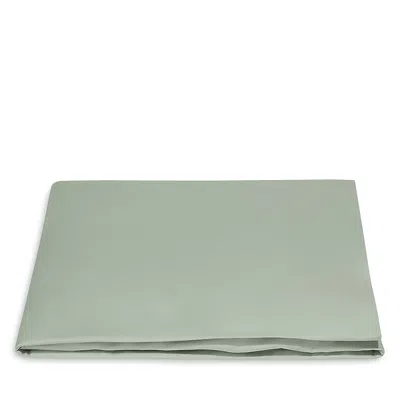 Matouk Nocturne Sateen Fitted Sheet, King In Green
