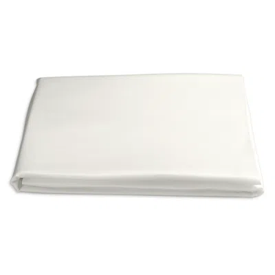 Matouk Nocturne Sateen Flat Sheet, Full/queen In Bone