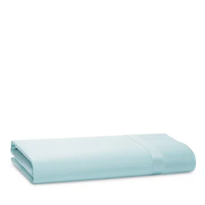 Matouk Nocturne Sateen Flat Sheet, Full/queen In Lagoon