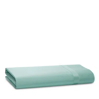 Matouk Nocturne Sateen Flat Sheet, King In Aquamarine