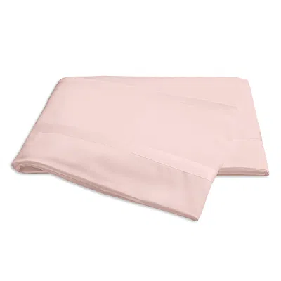 Matouk Nocturne Sateen Flat Sheet, King In Pink