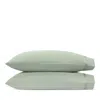 Matouk Nocturne Sateen King Pillowcase, Pair In Celadon