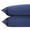 Matouk Nocturne Sateen King Pillowcase, Pair In Navy