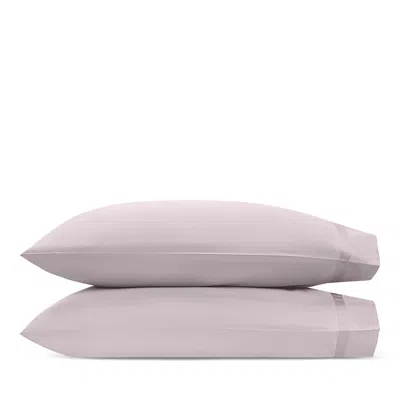 Matouk Nocturne Sateen King Pillowcase, Pair In Purple